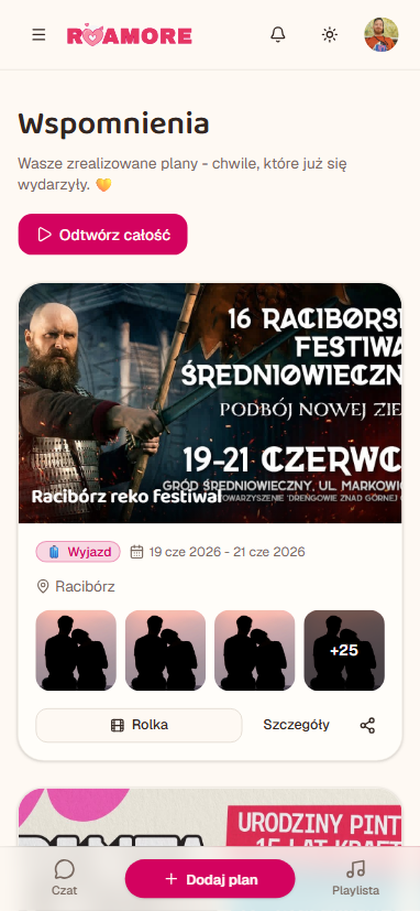 Rolka wspomnień z wyjazdu